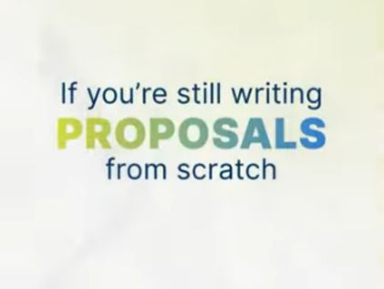 Stop Writing Proposals From Scratch - Use This